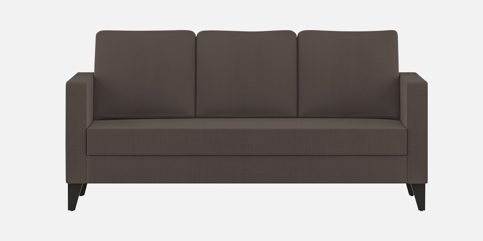 Nori Fabric 3 Seater Sofa In Caspa Brown Colour - Febonic Living