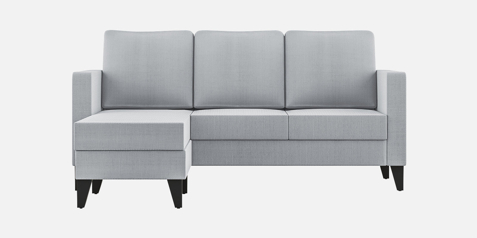 Nori Fabric RHS Sectional Sofa (2+Lounger) In Coin Grey Colour - Febonic Living