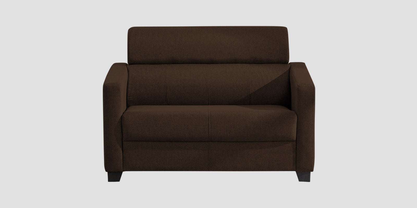 Devo Fabric 2 Seater Sofa In Cidar Brown Colour - Febonic Living