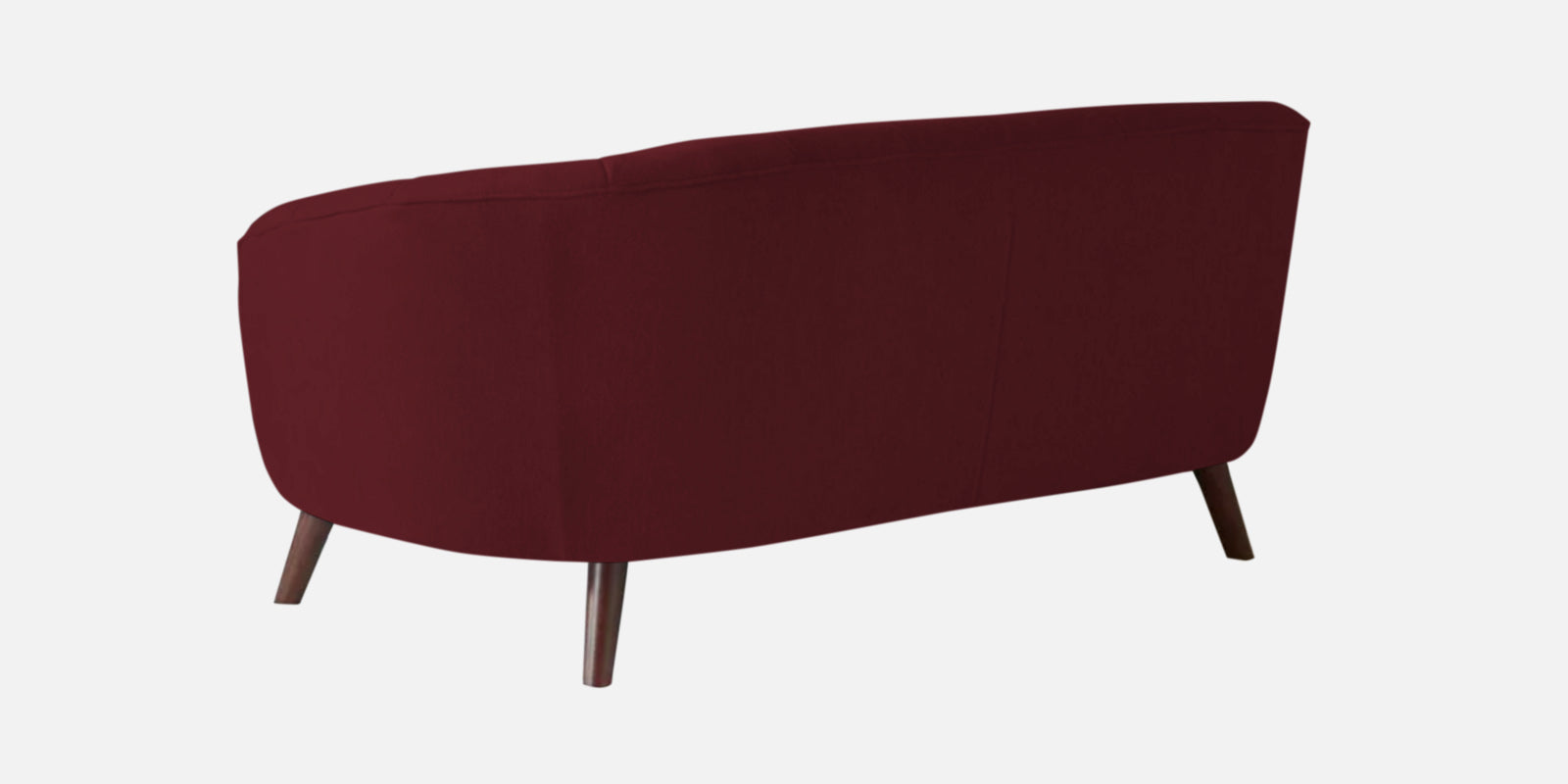 Benjamin Fabric 2 Seater Sofa In Blood Maroon Colour - Febonic Living