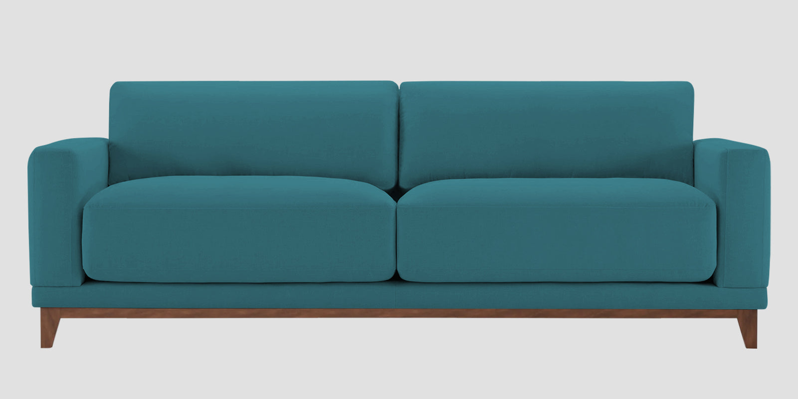 Esha Fabric 3 Seater Sofa In Water Blue Colour - Febonic Living