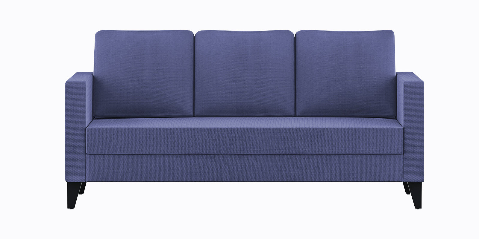 Nori Fabric 3 Seater Sofa In Slate Blue Colour - Febonic Living
