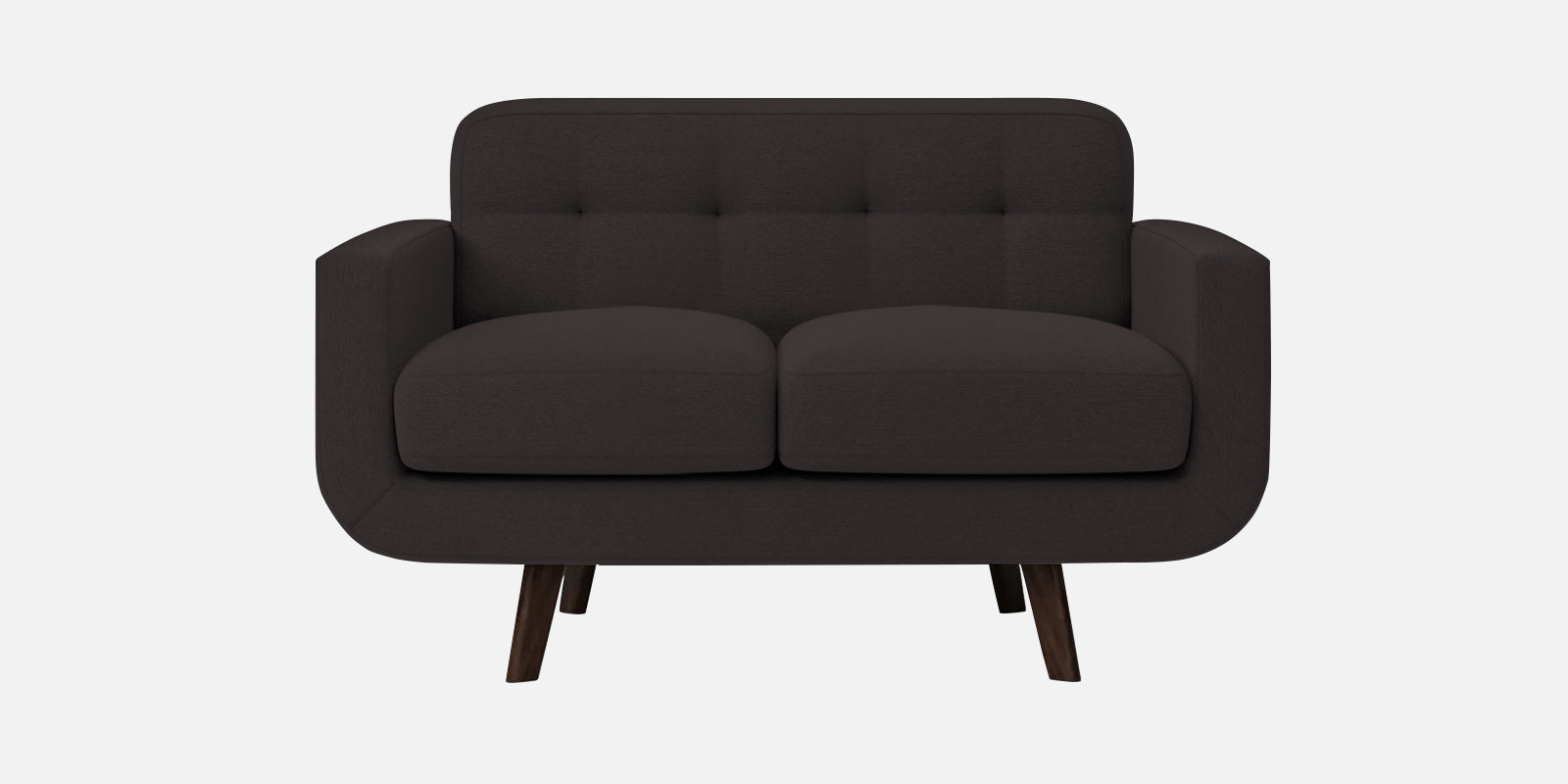 Marsela Fabric 2 Seater Sofa In Pebble Brown Colour - Febonic Living