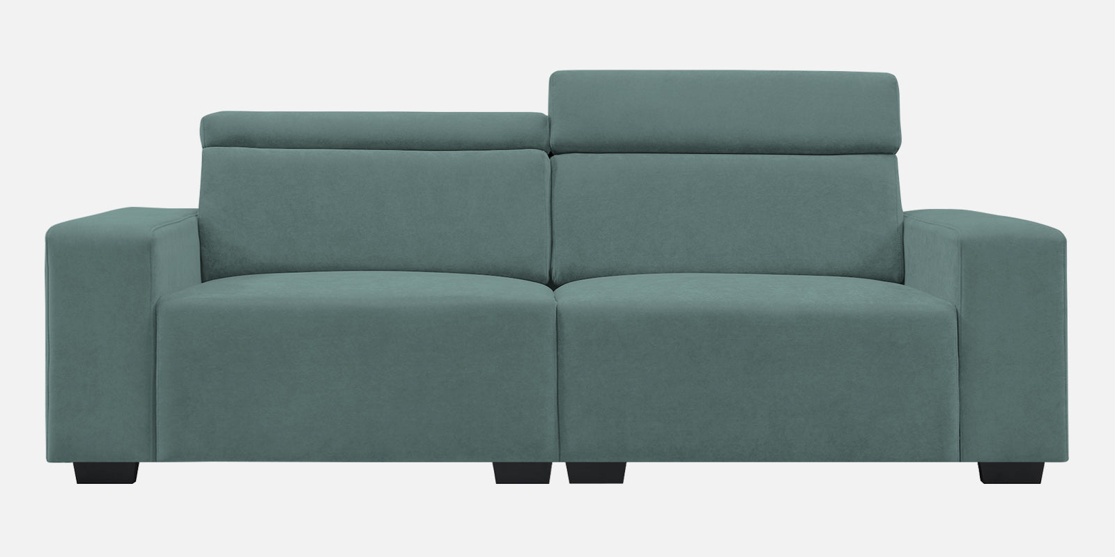 Hiro Fabric 2 Seater Sofa In Pista Green Colour - Febonic Living