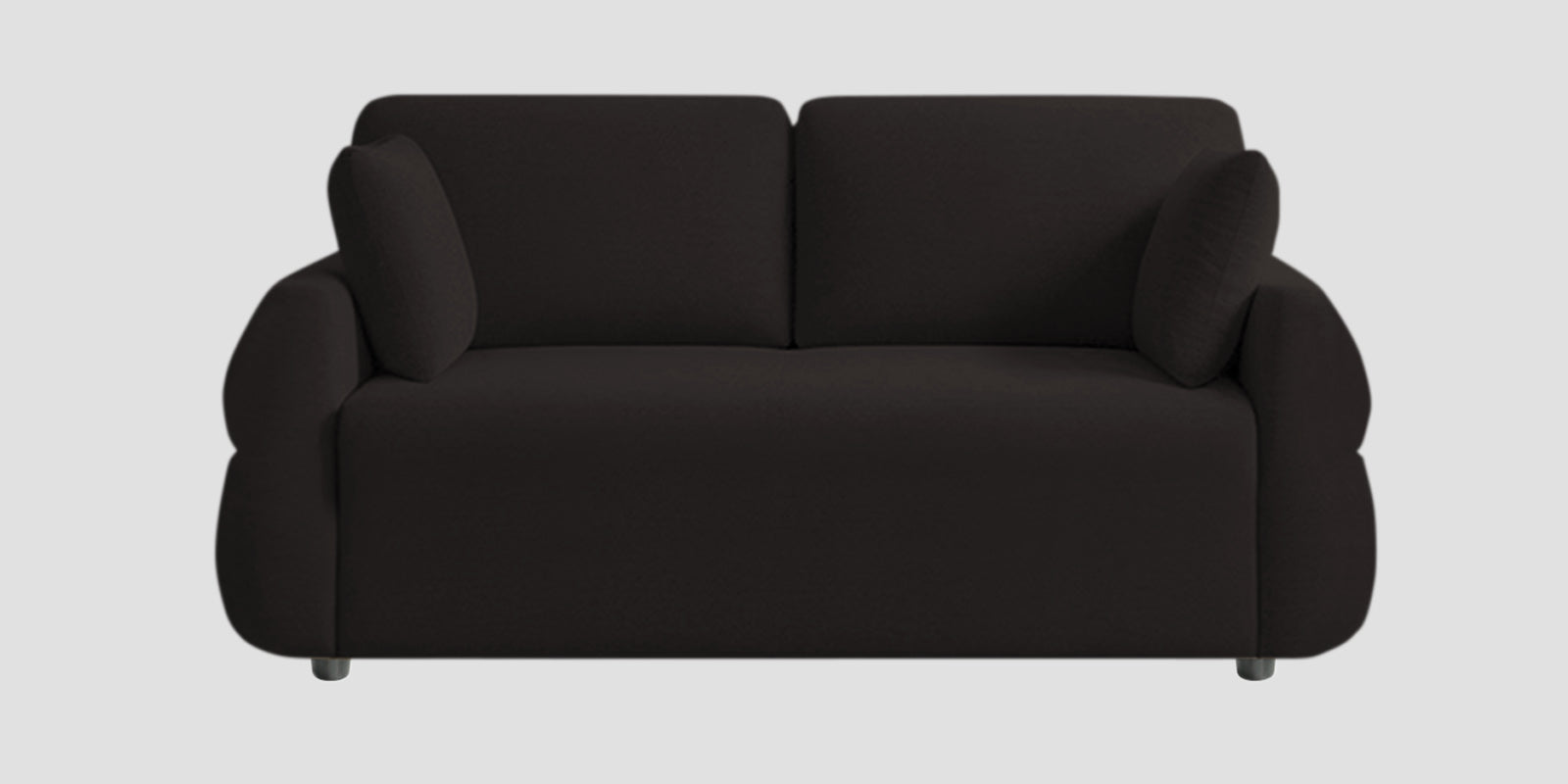 Jack Fabric 2 Seater Sofa In Cara Brown Colour - Febonic Living