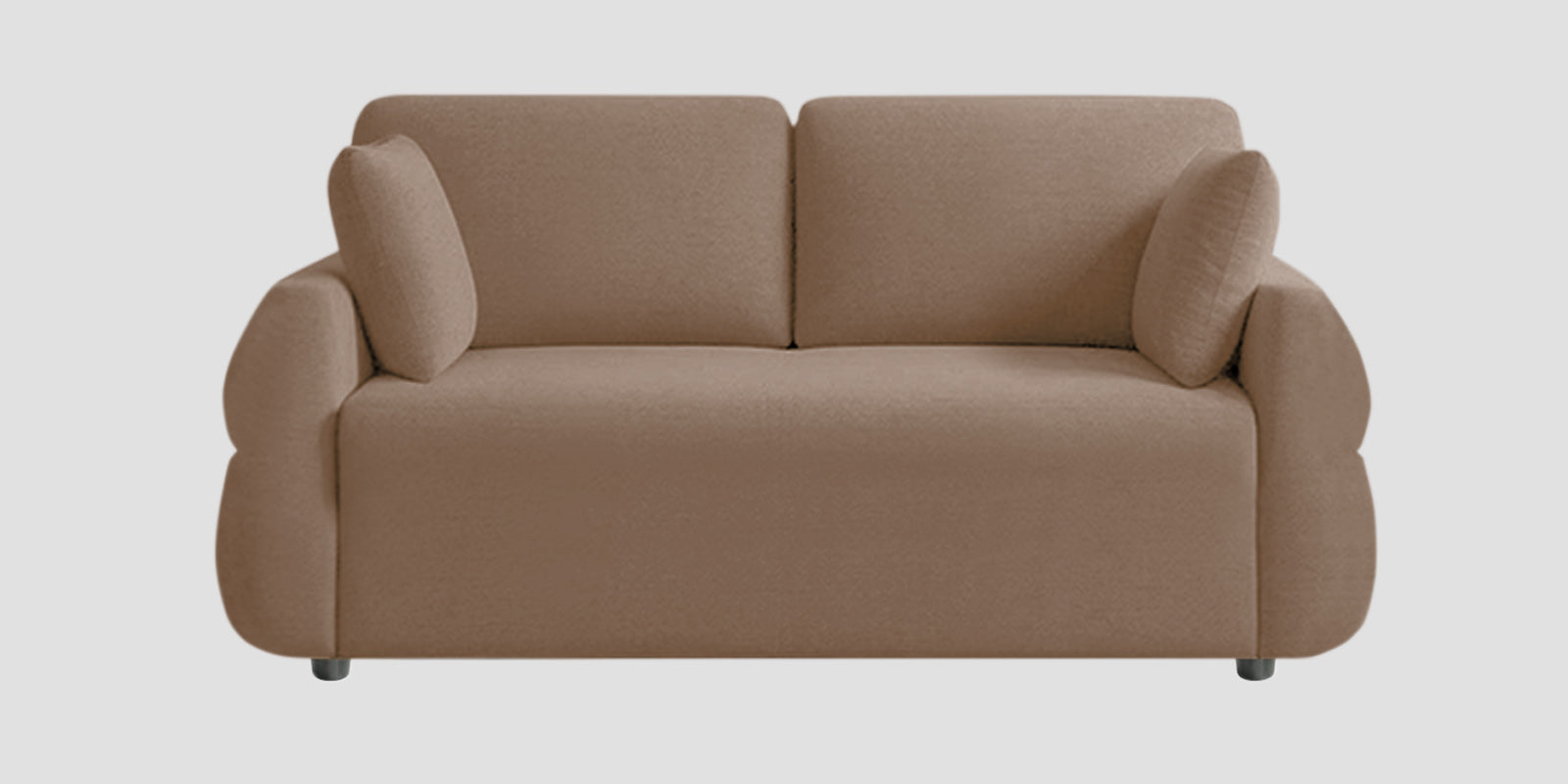 Jack Fabric 2 Seater Sofa In Cookie Beige Colour - Febonic Living