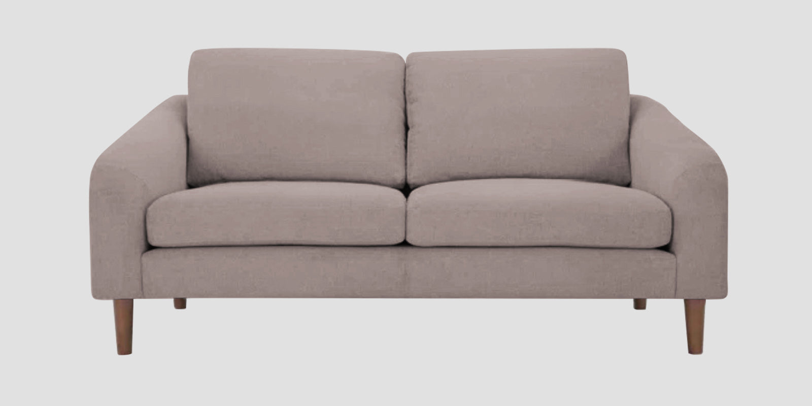 Elara Fabric 2 Seater Sofa in Almond Beige Colour - Febonic Living