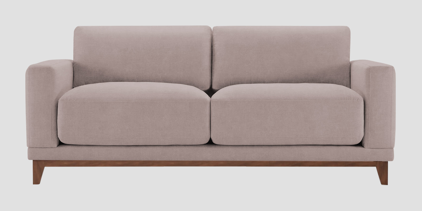 Esha Fabric 2 Seater Sofa In Almond Beige Colour - Febonic Living