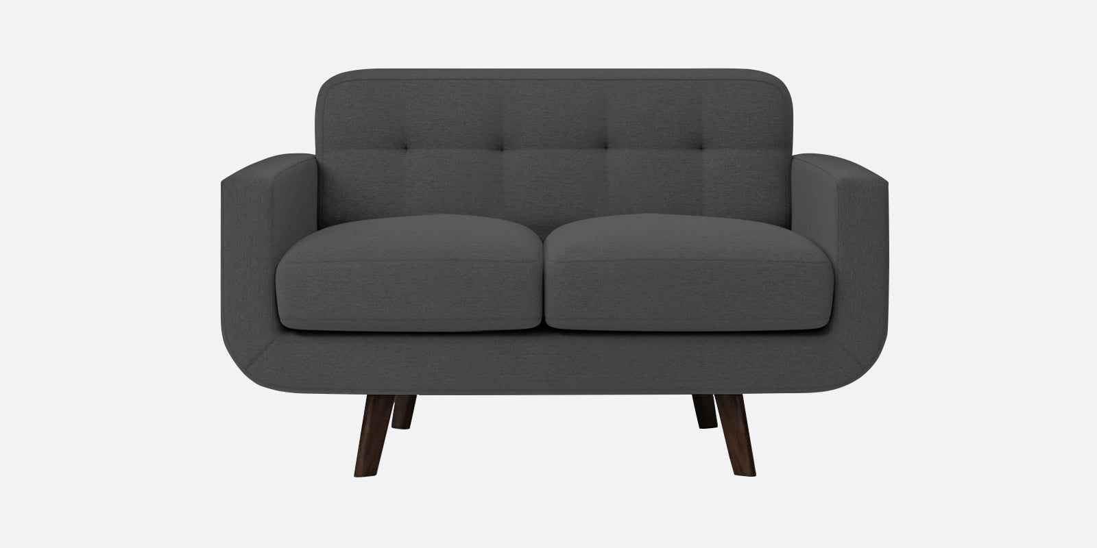 Marsela Fabric 2 Seater Sofa In Stone Grey Colour - Febonic Living