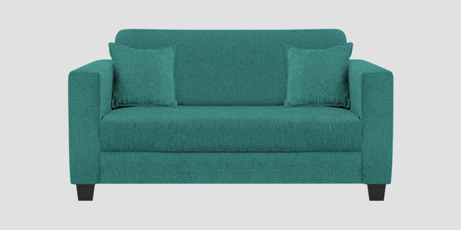 Nebula Fabric 2 Seater Sofa In Sea Green Colour - Febonic Living