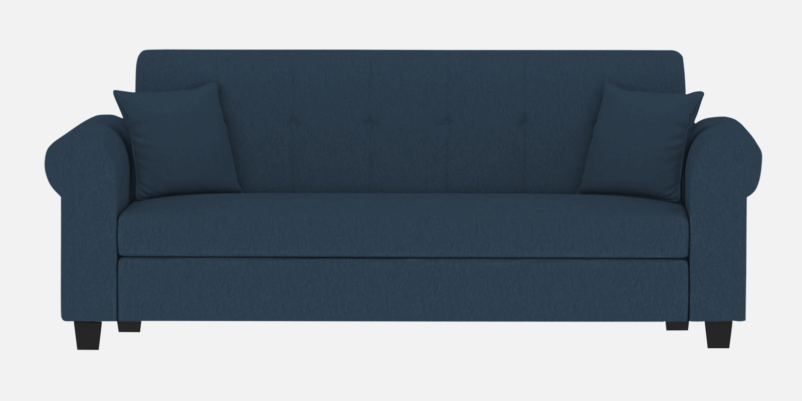 Derado Fabric 3 Seater Sofa In Light Blue Colour - Febonic Living