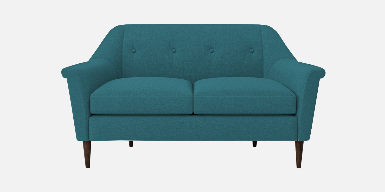 Homer Fabric 2 Seater Sofa In Water Blue Colour - Febonic Living