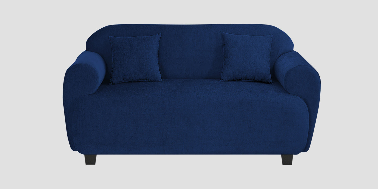 Apollo Fabric 2 Seater Sofa Royal Blue Colour - Febonic Living