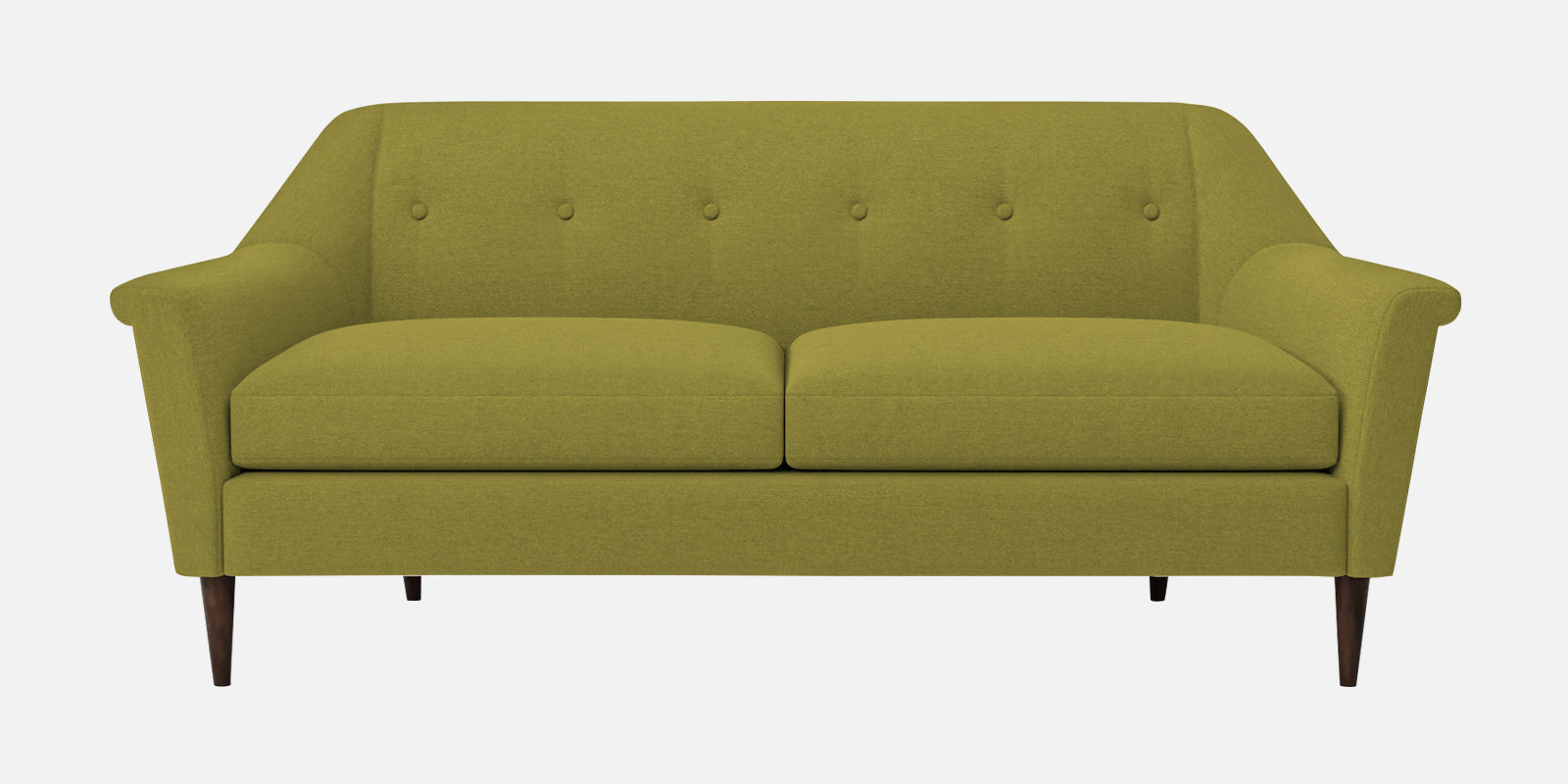 Homer Fabric 3 Seater Sofa In Kelly Green Colour - Febonic Living