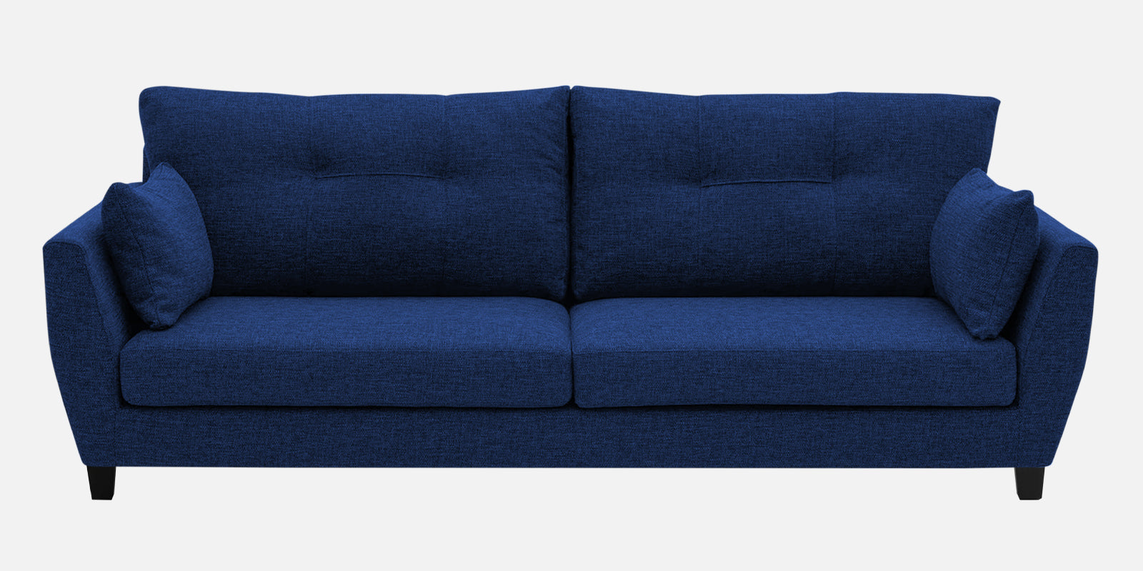 Mario Fabric 3 Seater Sofa In Royal Blue Colour - Febonic Living
