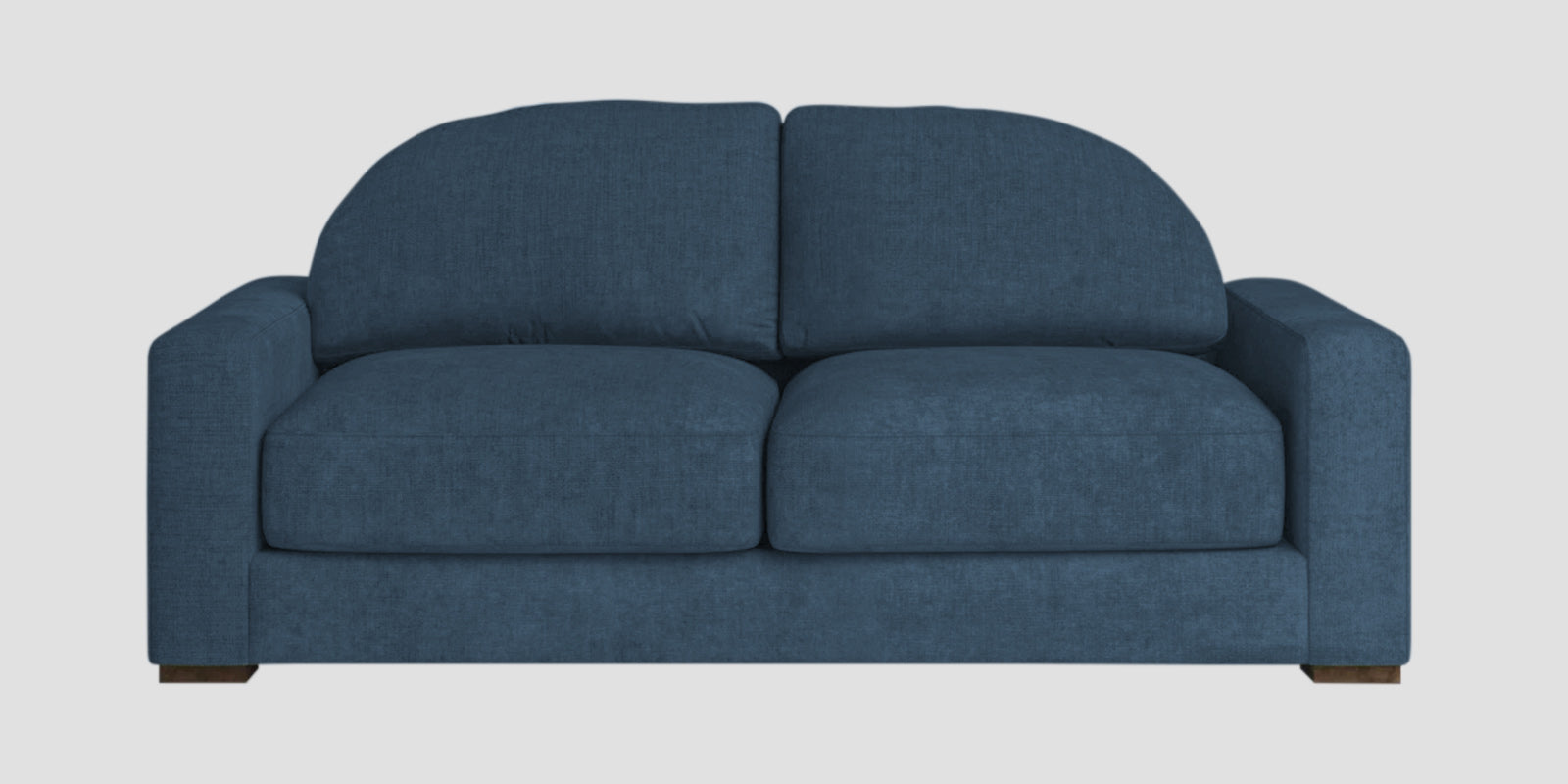 Dara Fabric 2 Seater Sofa In Light Blue Colour - Febonic Living