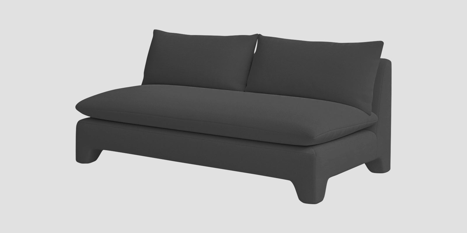 Azura Fabric 3 Seater Sofa In Stone Grey Colour - Febonic Living