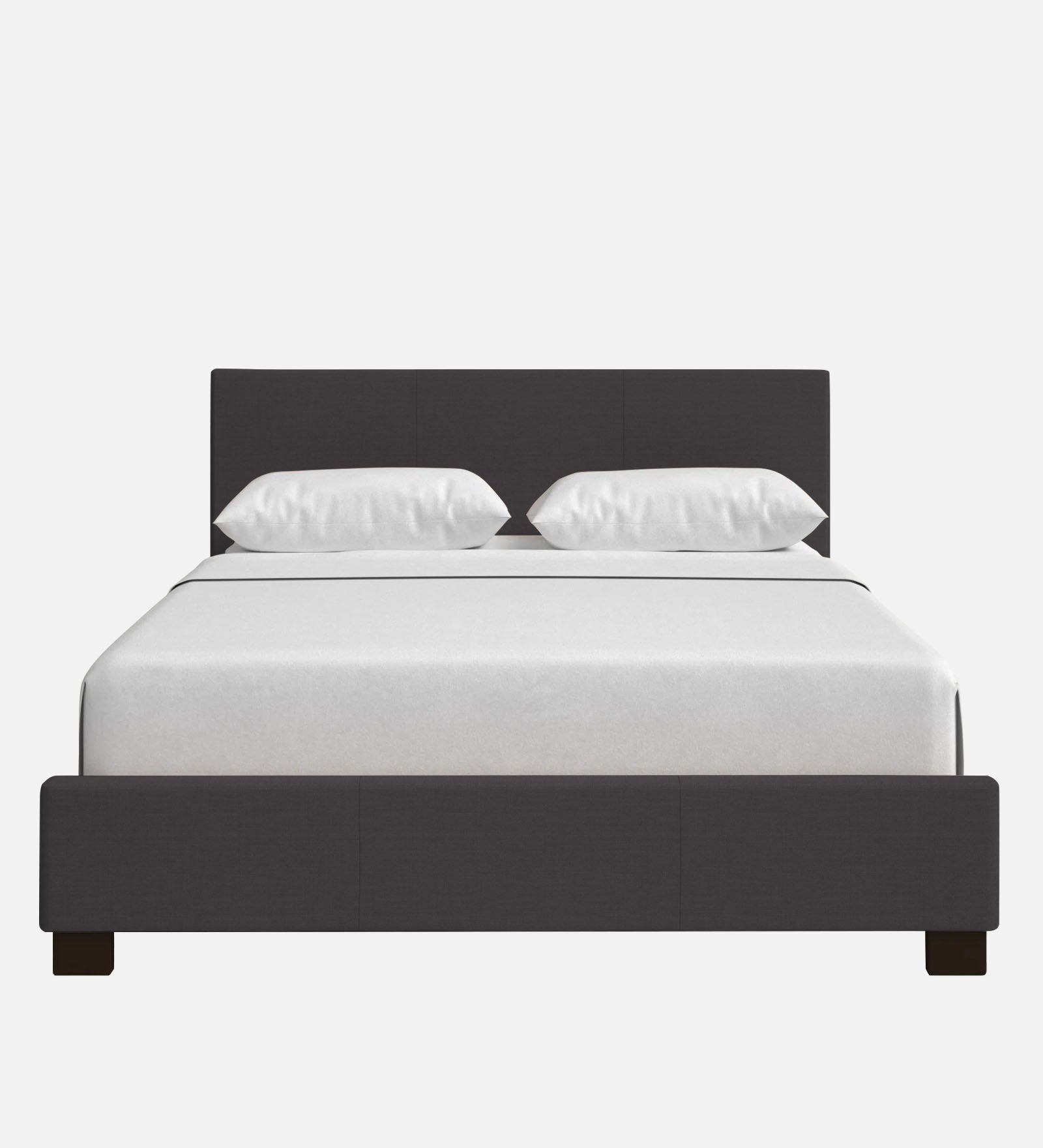 Lora Fabric King Size Bed in Maba Grey Colour - Febonic Living