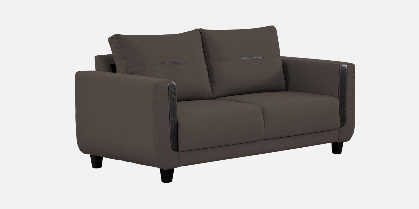 Perry Fabric 3 Seater Sofa In Caspa Brown Colour - Febonic Living