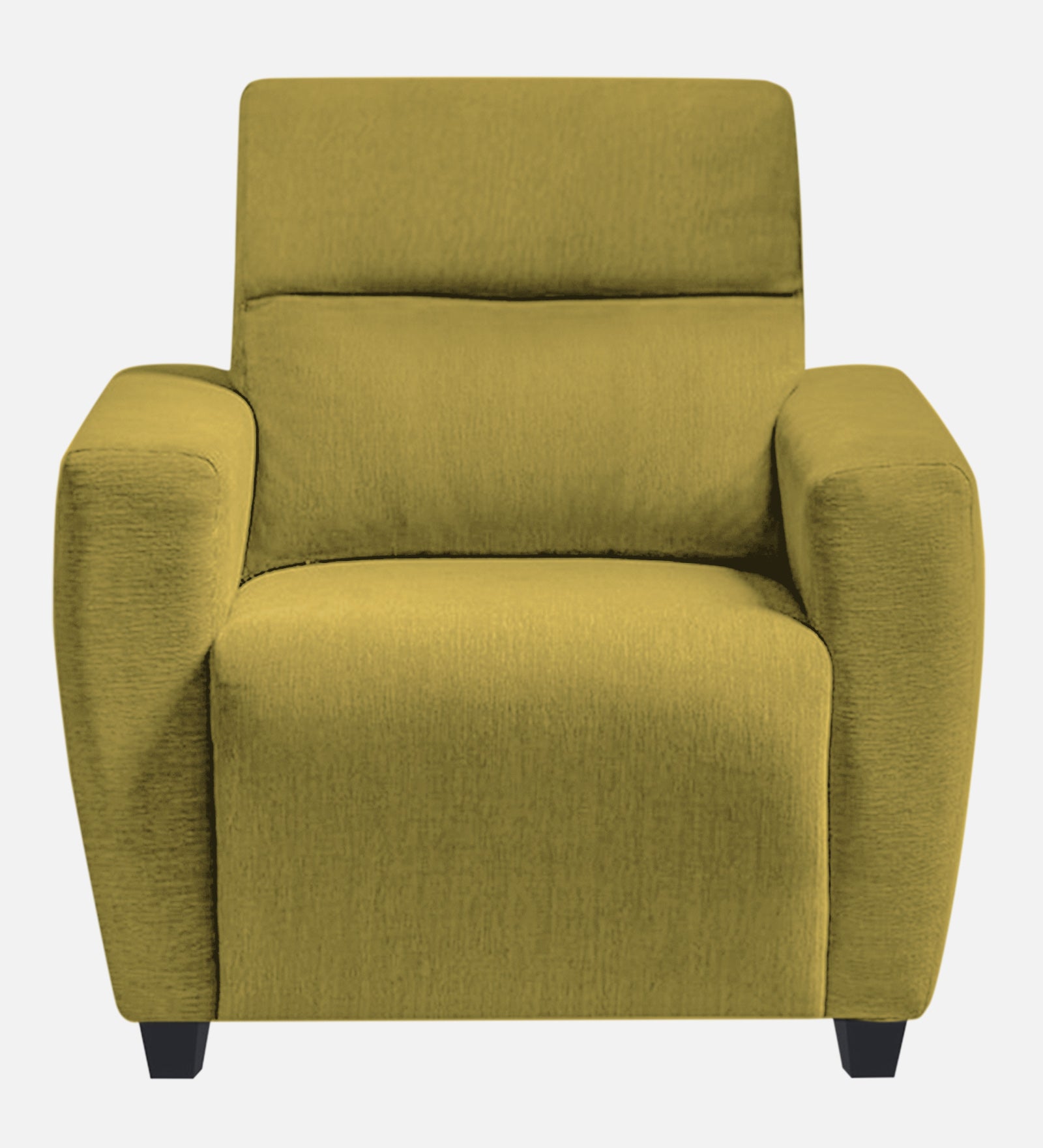 Bakadi Fabric 1 Seater Sofa In Parrot Green Colour - Febonic Living