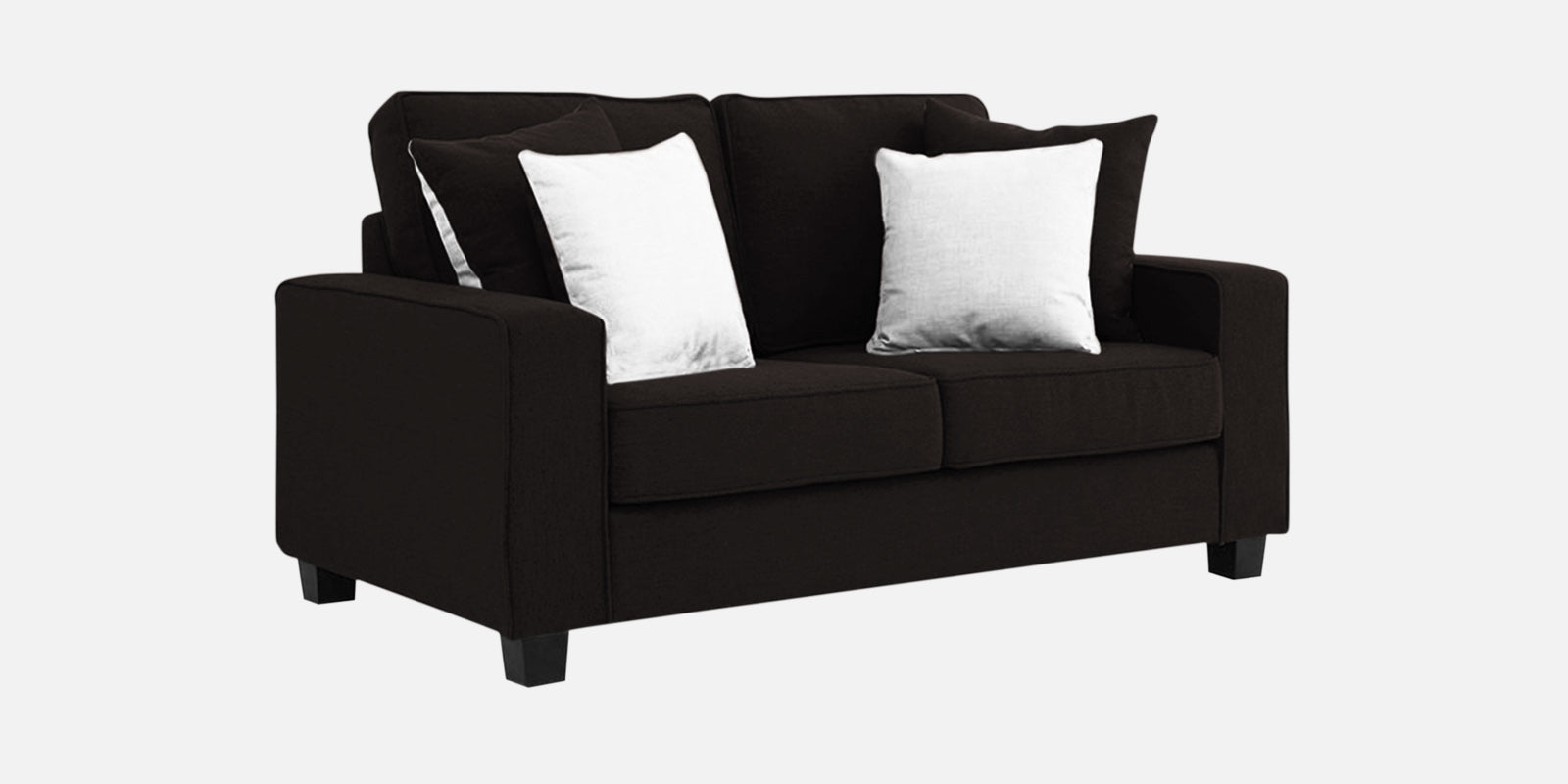 Ladybug Fabric 2 Seater Sofa In Cara Brown Colour - Febonic Living