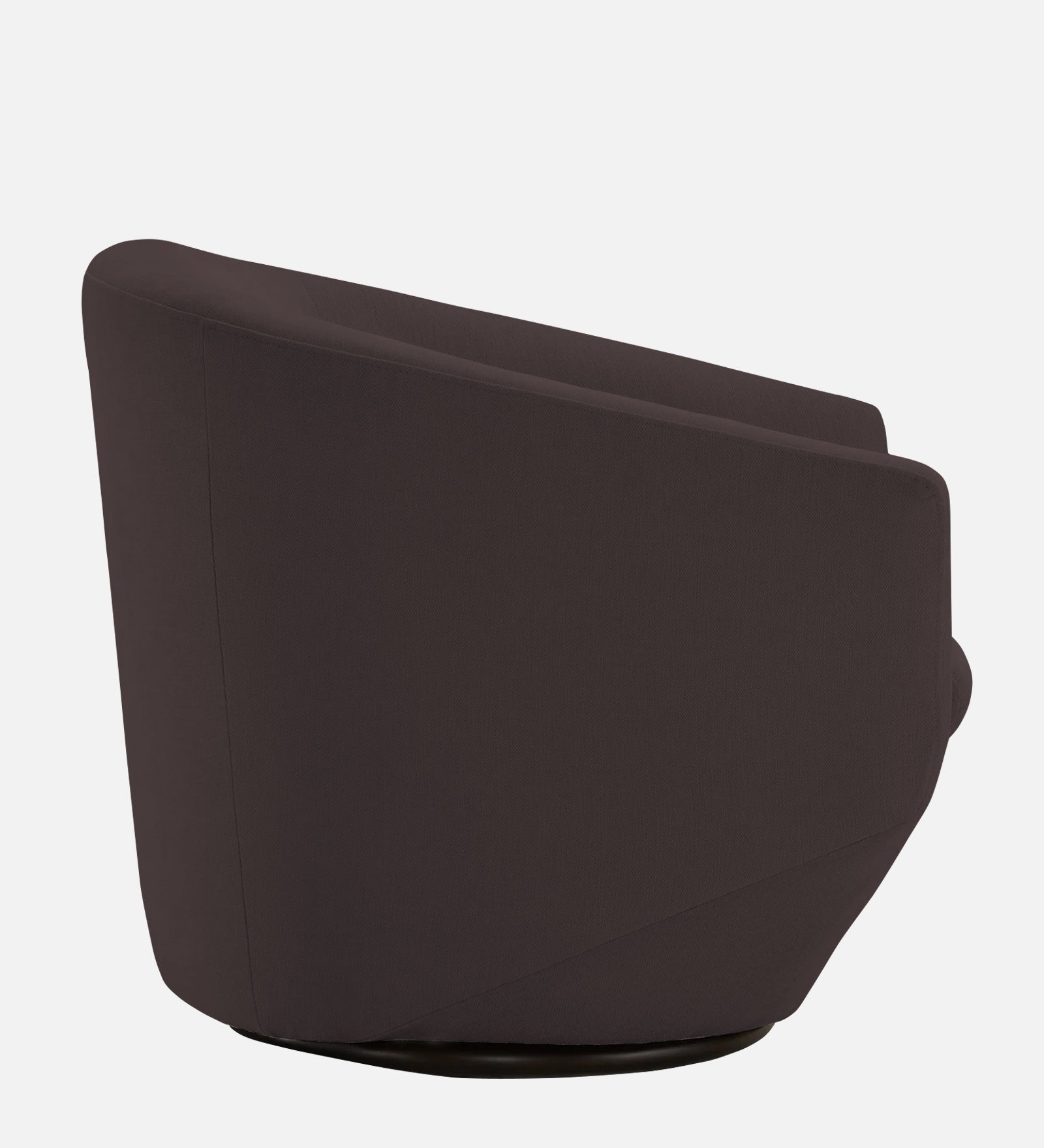 Haddie Velvet Swivel Chair In Mocha Brown Colour - Febonic Living