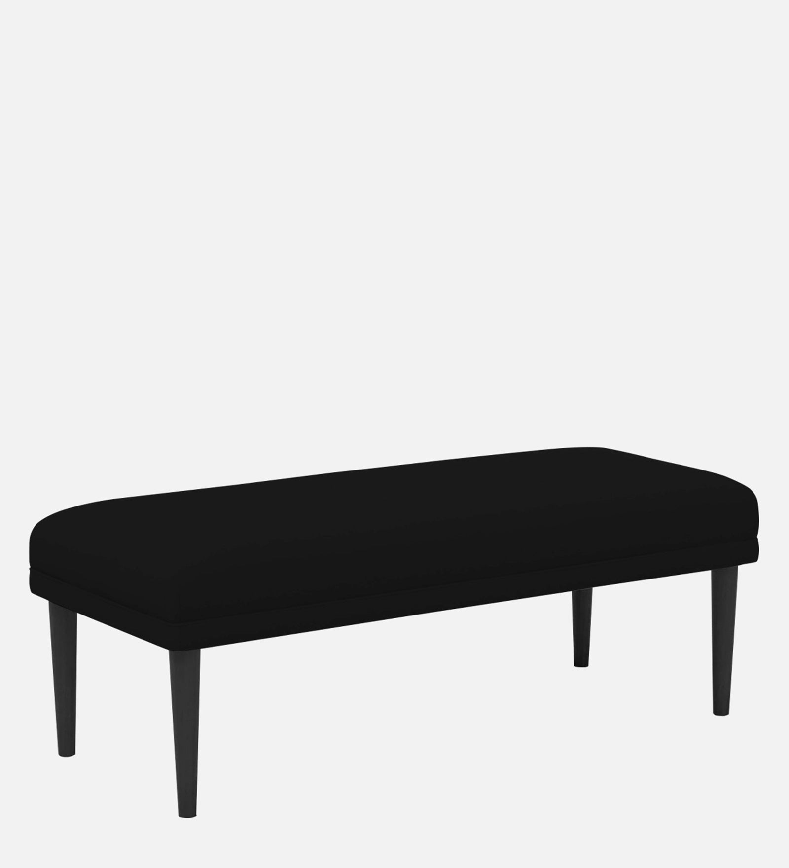 Summer Fabric Bench In Heather Black Colour - Febonic Living