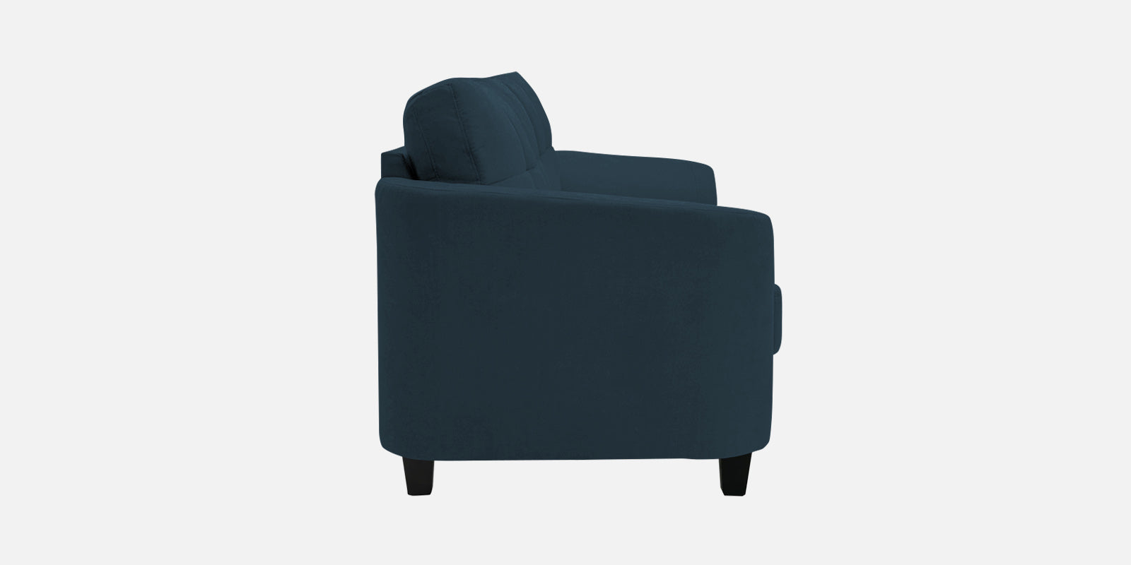 Mulan Fabric 3 Seater Sofa In Cool Blue Colour - Febonic Living