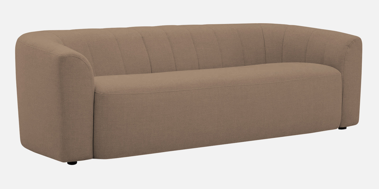 Mara Fabric 3 Seater Sofa In Cookie Beige Colour - Febonic Living