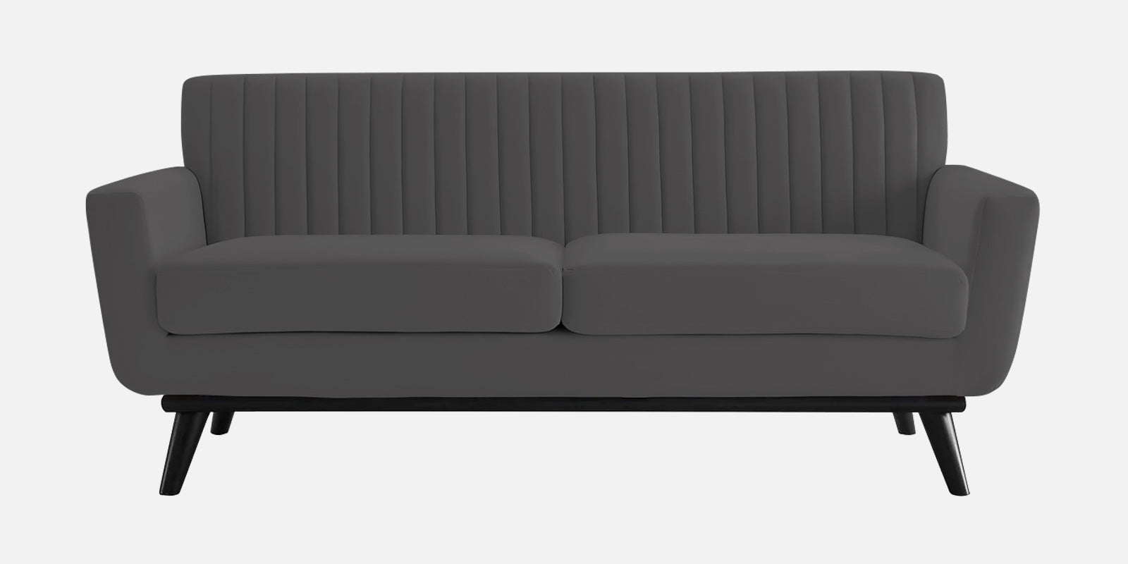 Tucker Velvet 2 Seater Sofa In Davy Grey Colour - Febonic Living