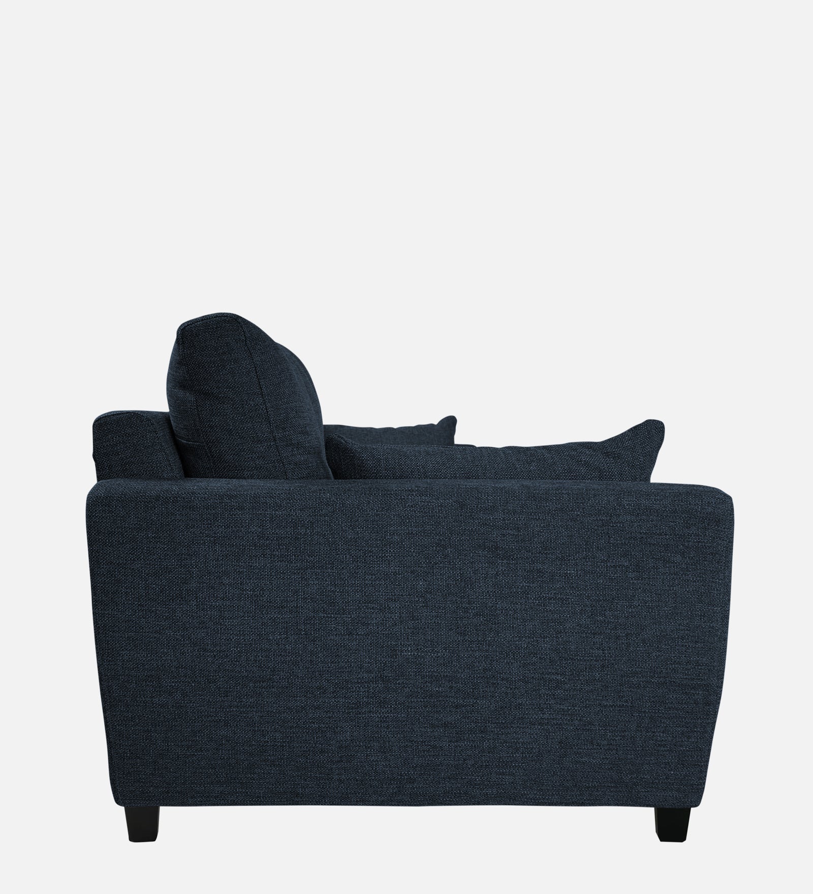 Mario Fabric 1 Seater Sofa In Denim Blue Colour - Febonic Living