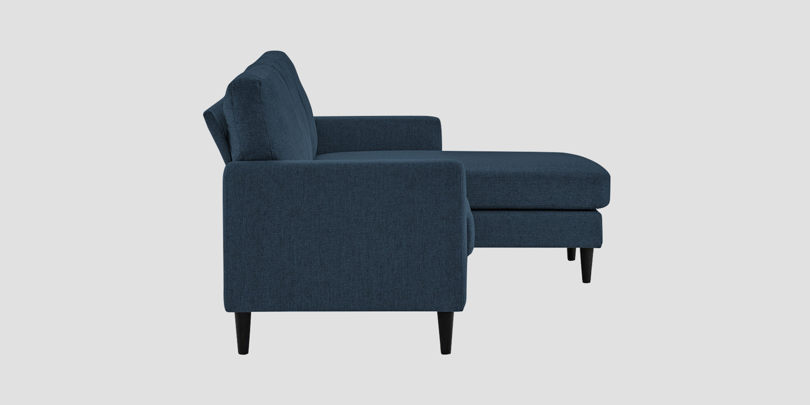 Romie Fabric LHS Sectional Sofa (2+Lounger) In Light Blue Colour - Febonic Living