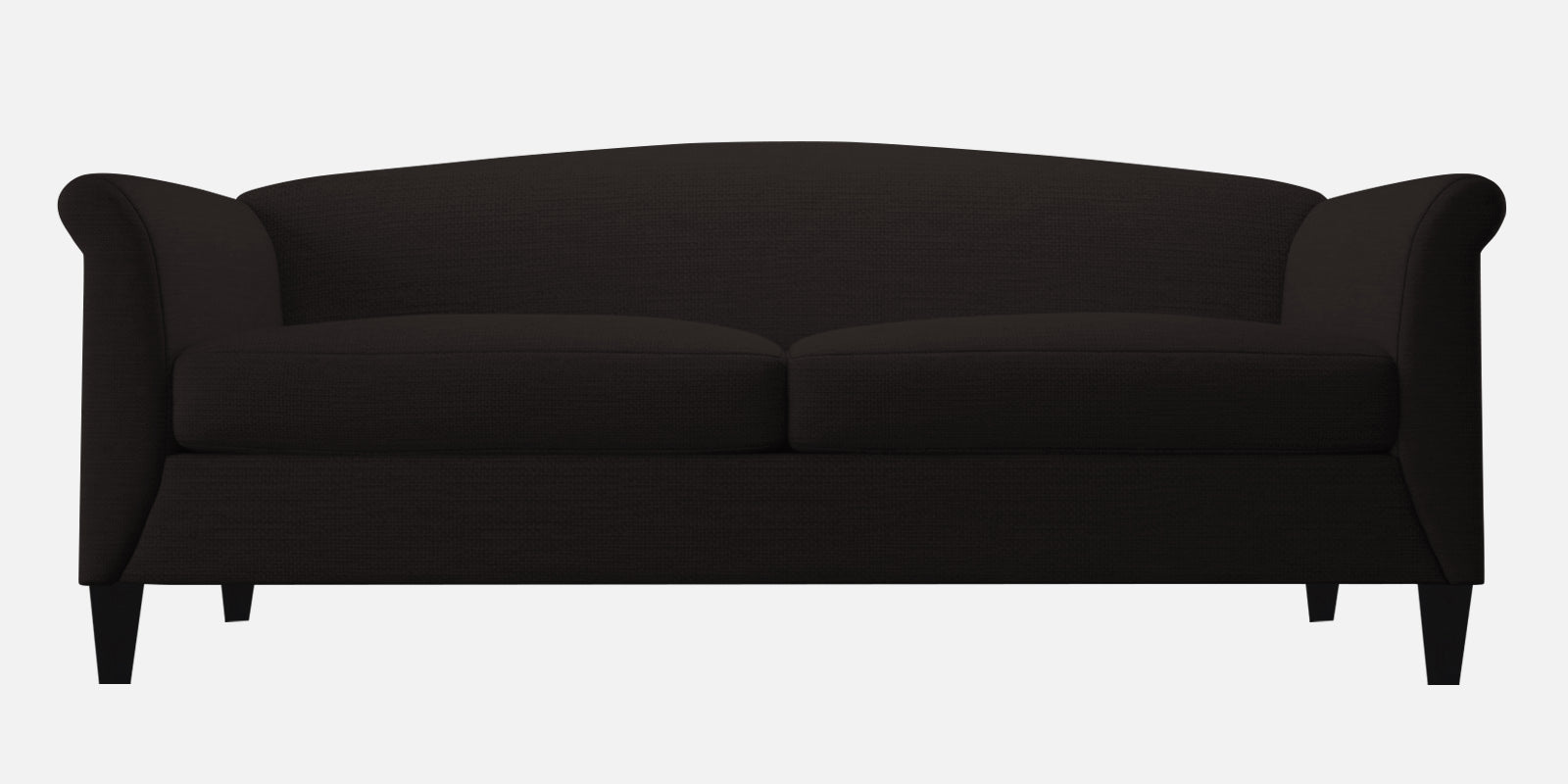 Kimber Fabric 3 Seater Sofa In Cara Brown Colour - Febonic Living