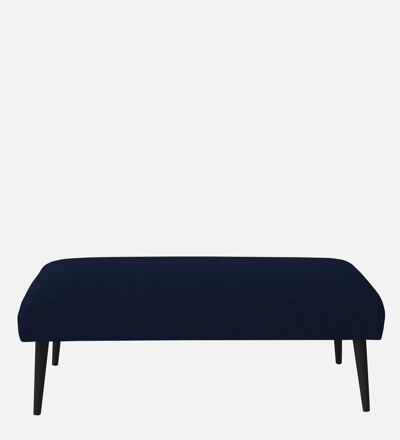 Adon Velvet Bench In Indigo Blue Colour - Febonic Living