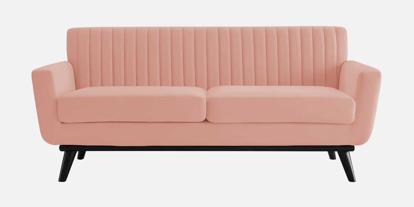 Tucker Velvet 2 Seater Sofa In Blush Pink Colour - Febonic Living