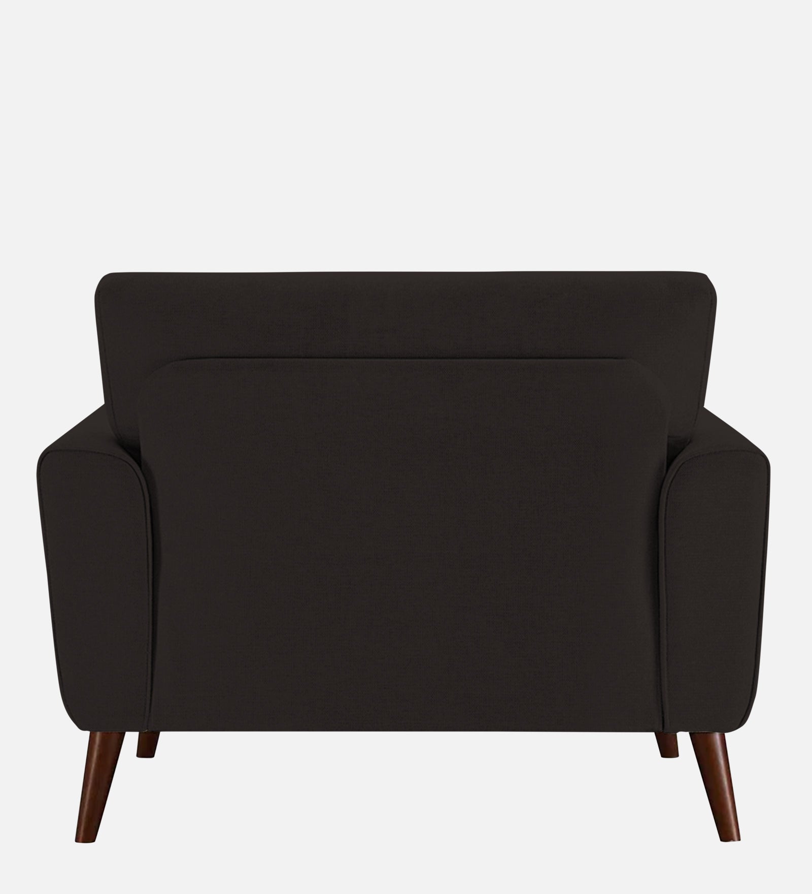 Castro Fabric 1 Seater Sofa In Cara Brown Colour - Febonic Living