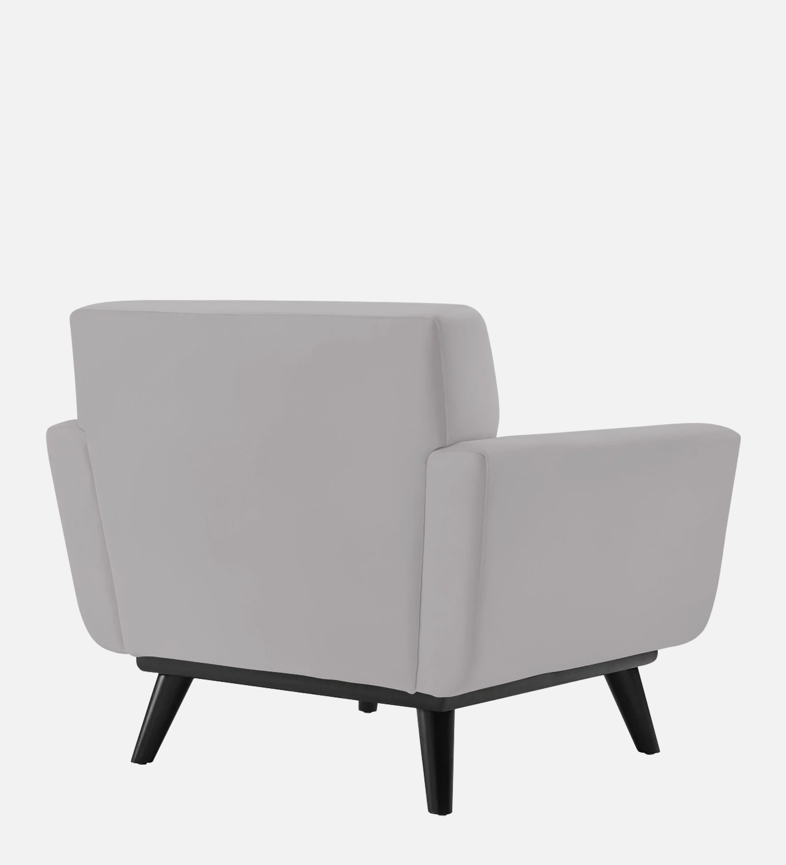Tucker Velvet 1 Seater Sofa In Concrete Grey Colour - Febonic Living