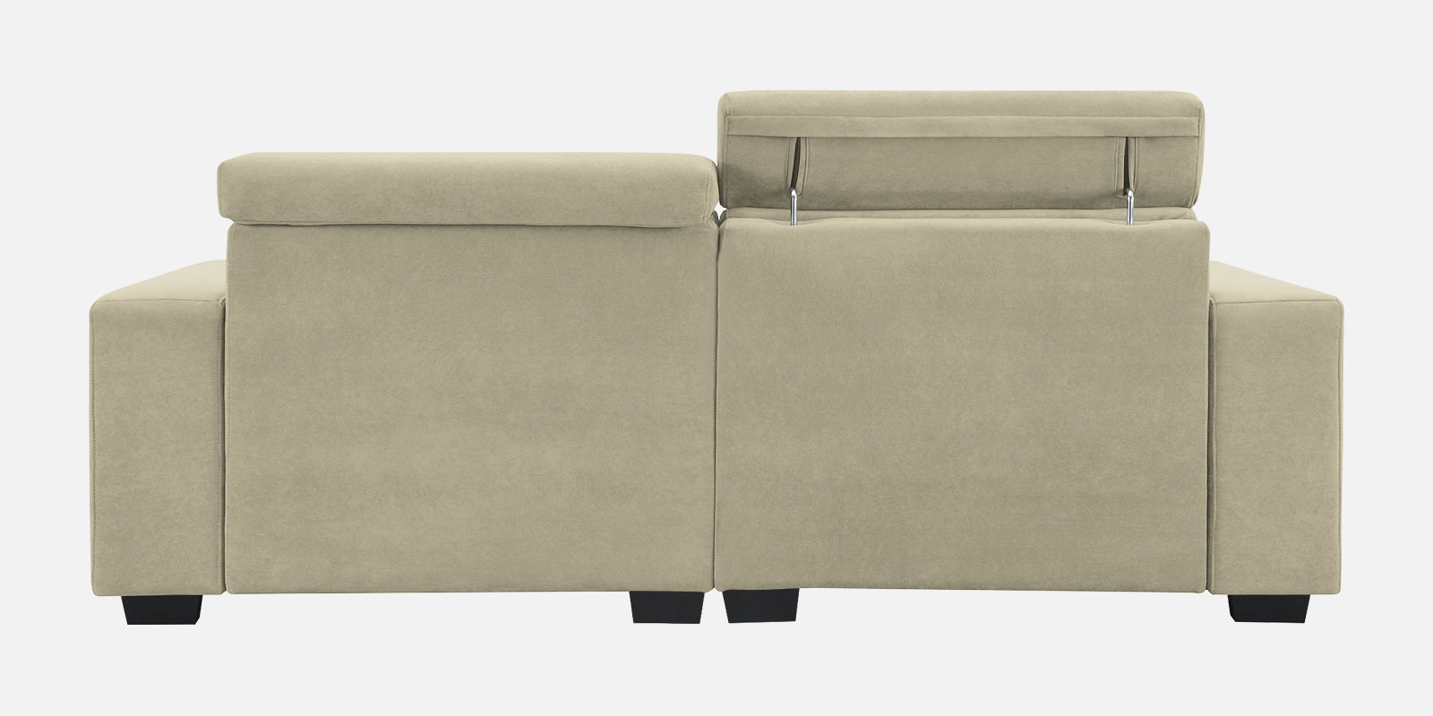 Hiro Fabric 2 Seater Sofa In Carnival Beige Colour - Febonic Living