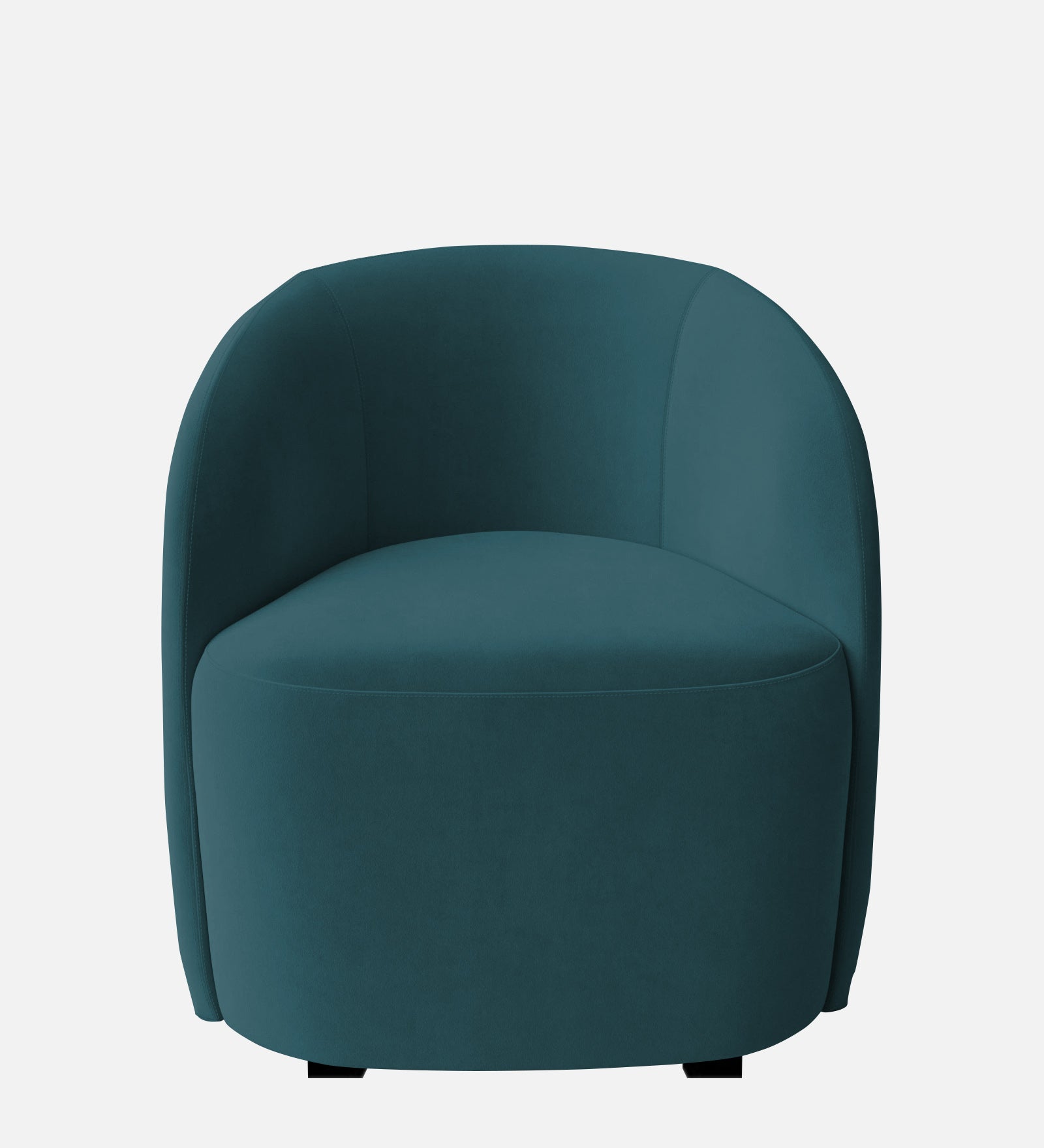 Lucky Velvet Wing Chair In Arabian Green Colour - Febonic Living