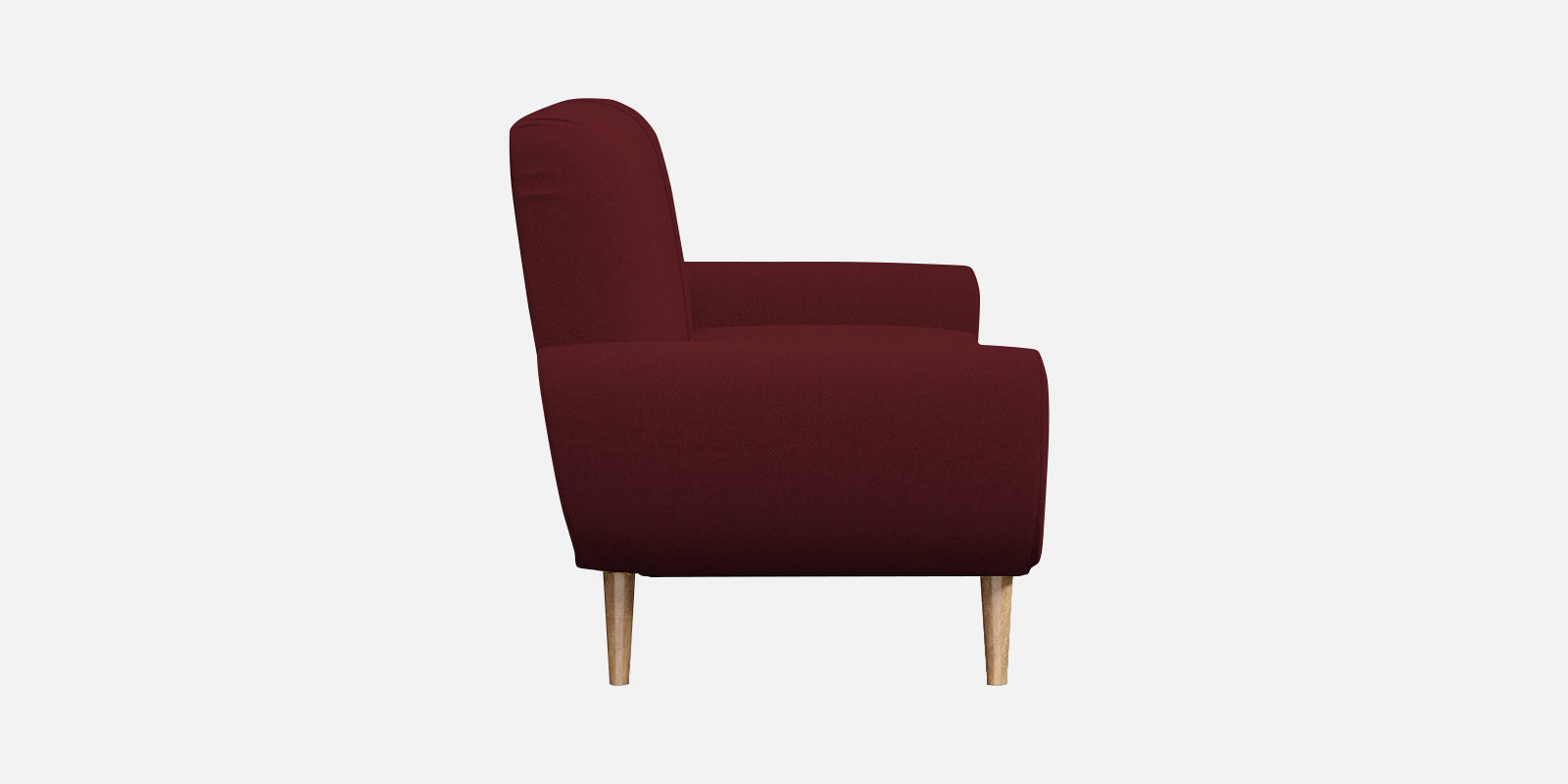 Jessy Fabric 2 Seater Sofa In Blood Maroon Colour - Febonic Living