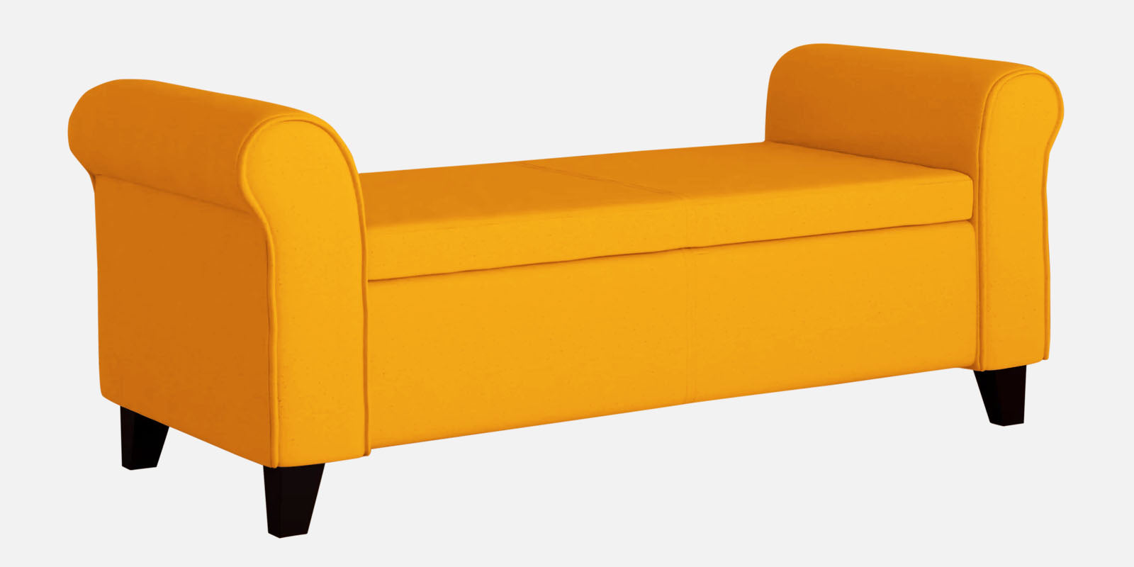 Molo Fabric 3 Seater Recamier In Bold Yellow Colour With Storage - Febonic Living