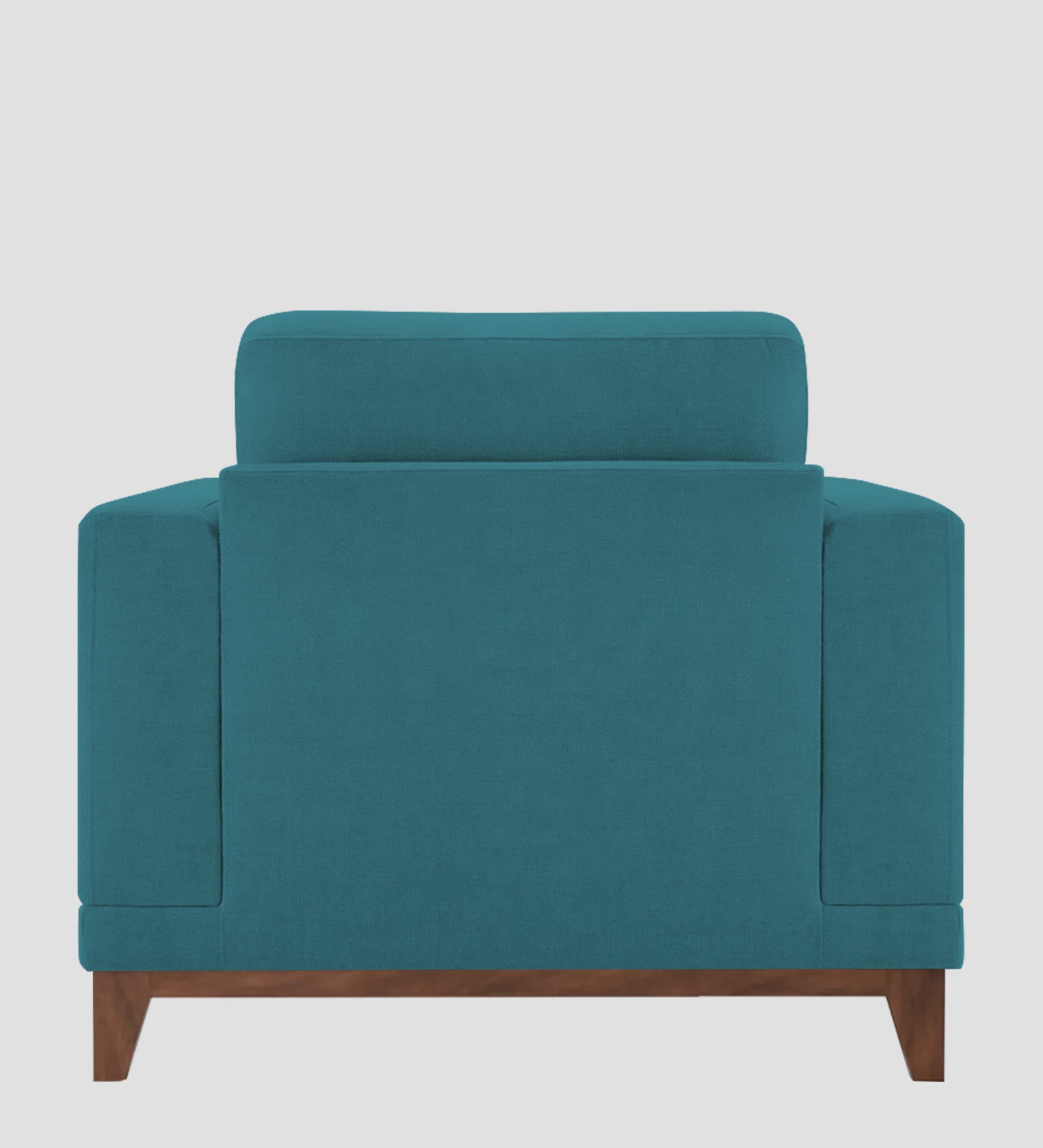 Esha Fabric 1 Seater Sofa In Water Blue Colour - Febonic Living