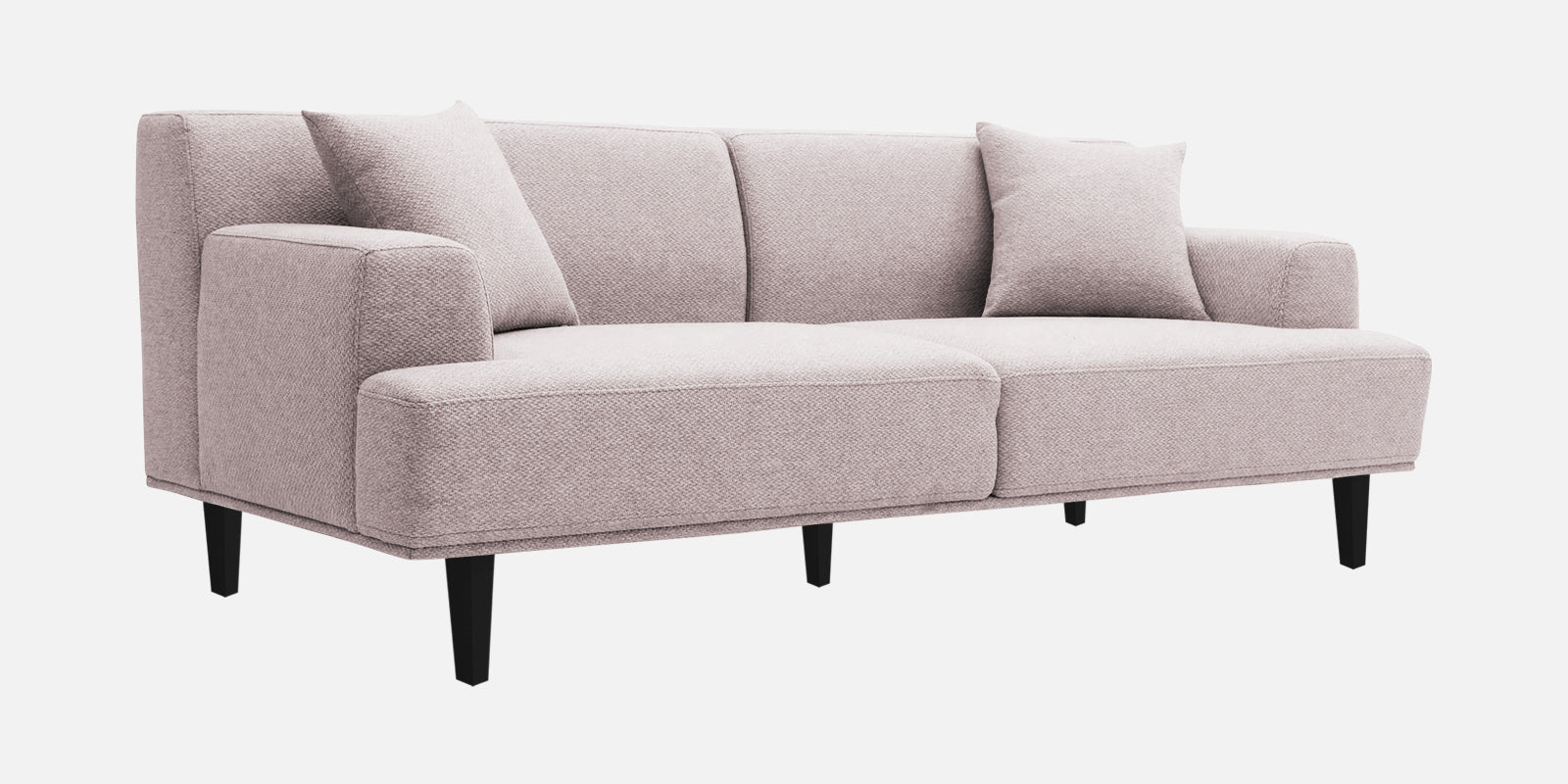 Cobby Fabric 3 Seater Sofa In Orchid Beige Colour - Febonic Living