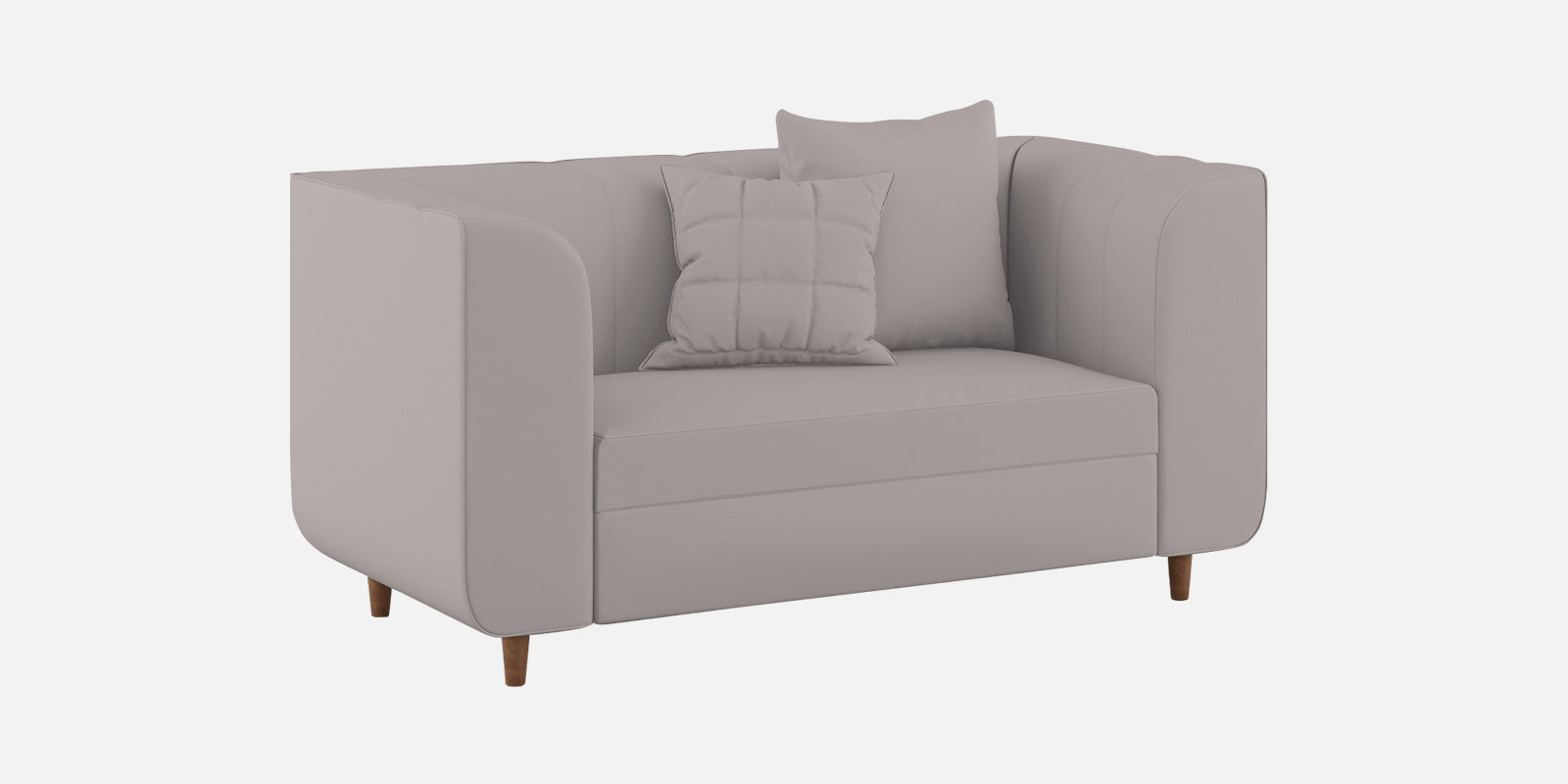 Sumo Velvet 2 Seater Sofa In Pearl Grey Colour - Febonic Living