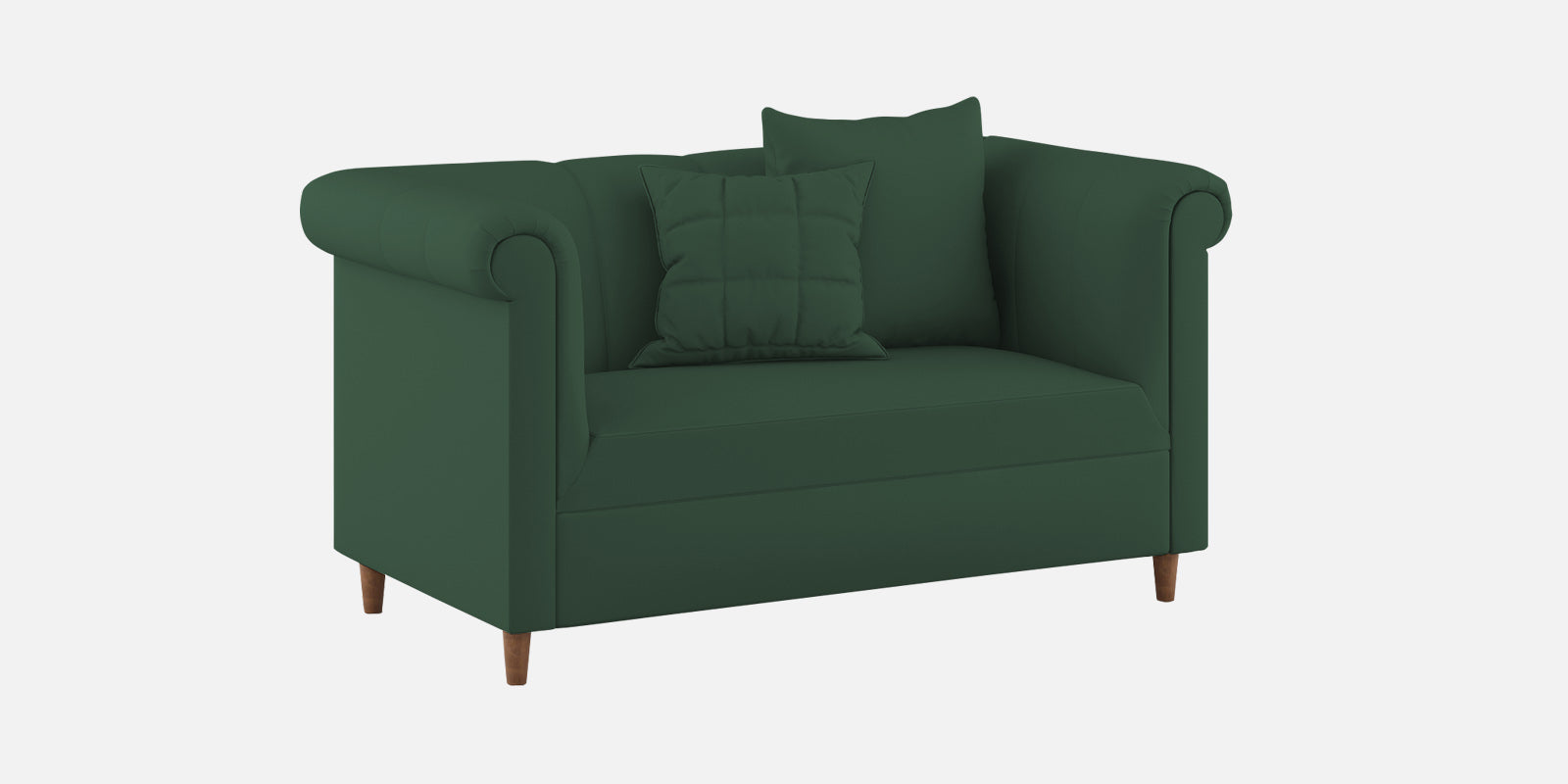 Rubi Velvet 2 Seater Sofa In Amazon Green Colour - Febonic Living