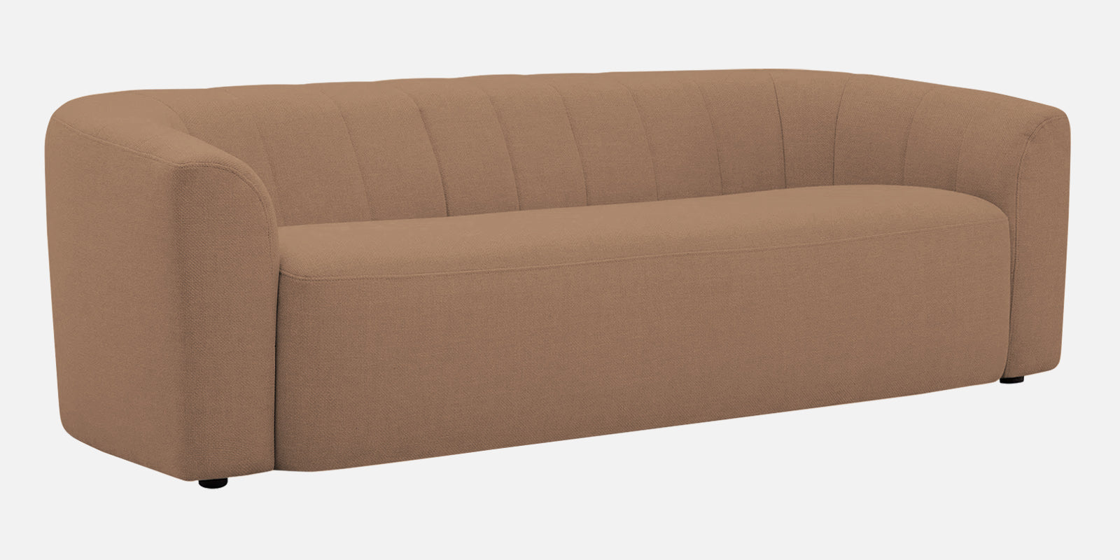 Mara Fabric 3 Seater Sofa In Cosmic Beige Colour