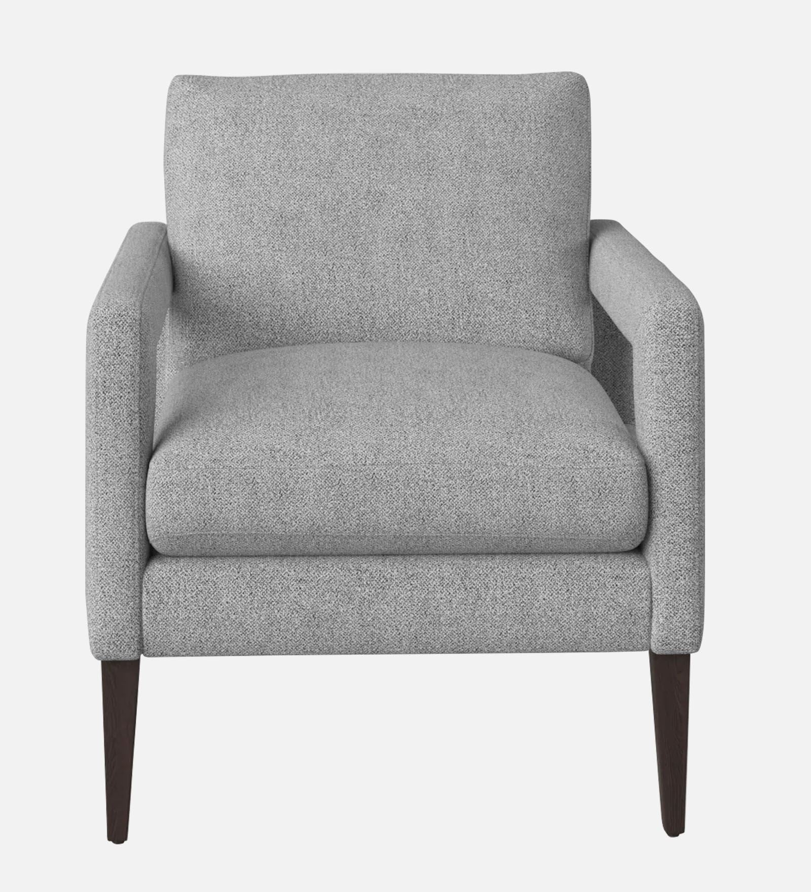 Olsen Fabric Arm Chair In Lit Grey Colour - Febonic Living