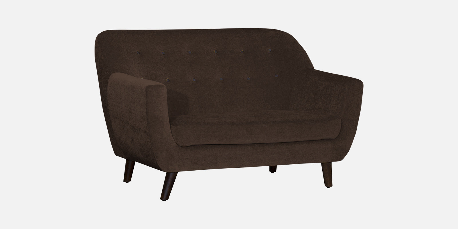 German Fabric 2 Seater Sofa In Cidar Brown Colour - Febonic Living