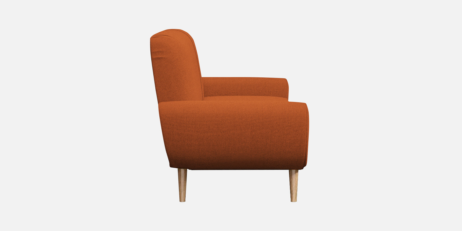 Jessy Fabric 2 Seater Sofa In Vivid Orange Colour - Febonic Living