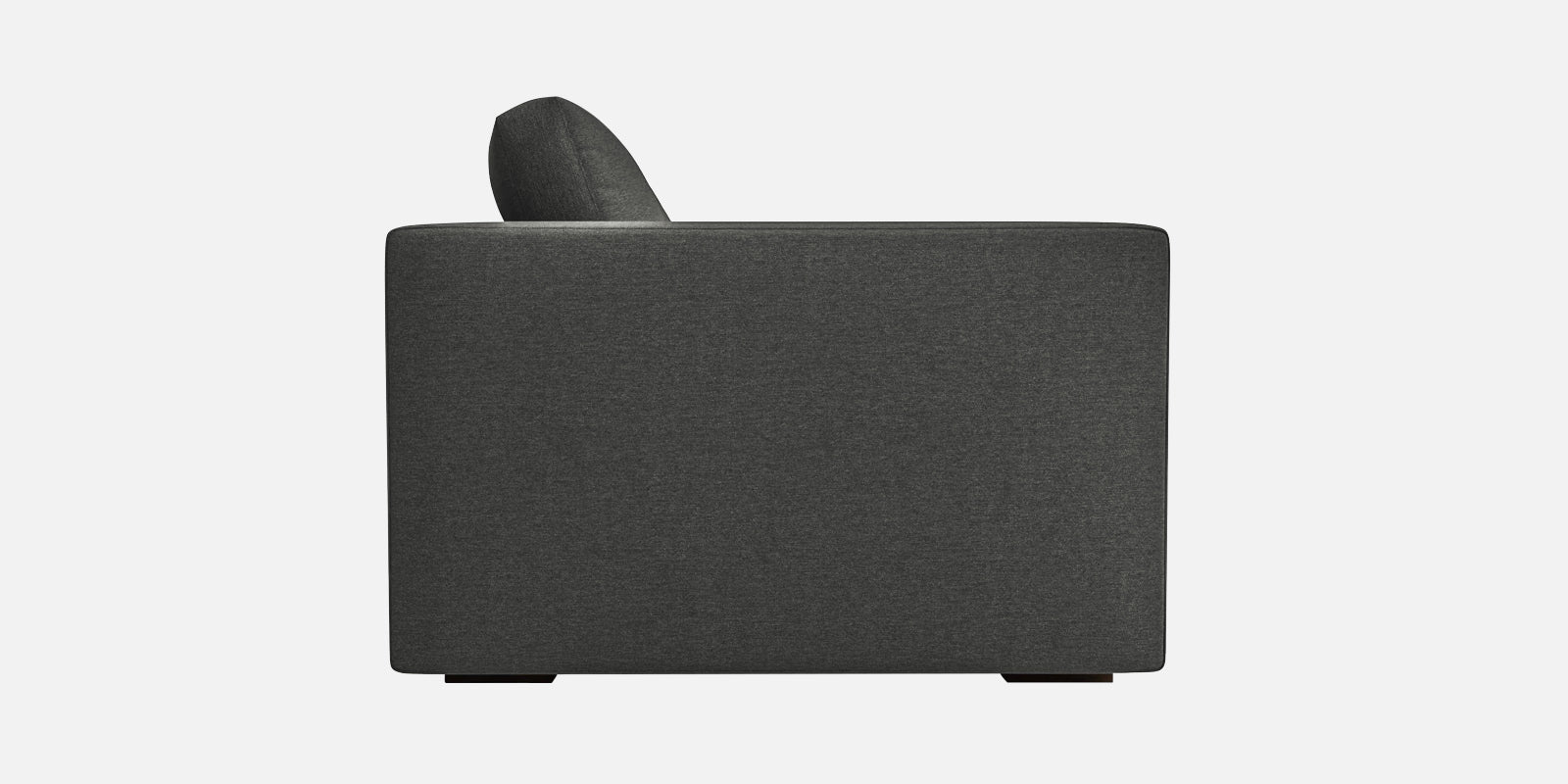 Messy Fabric 2 Seater Sofa In Charcoal Grey Colour - Febonic Living
